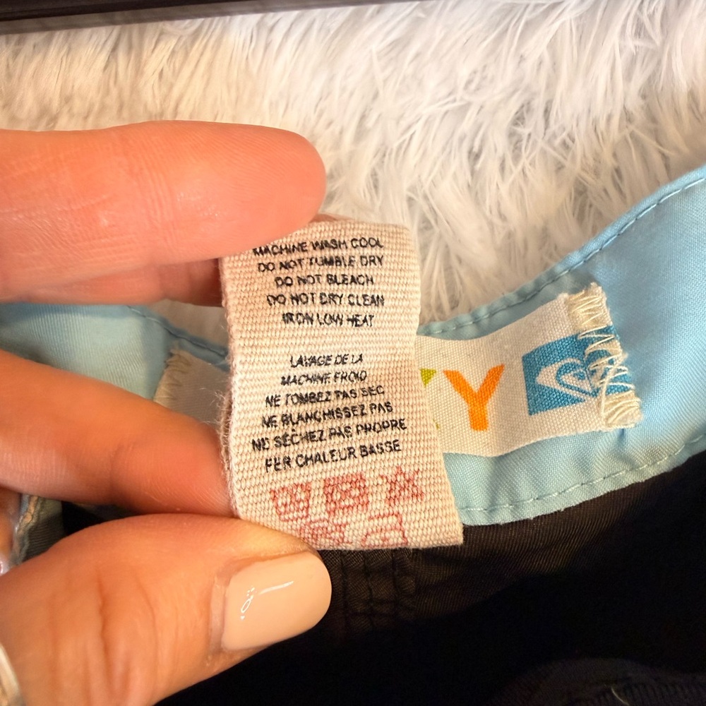 Roxy Black and Light Blue Board Shorts - Picture 9 of 16